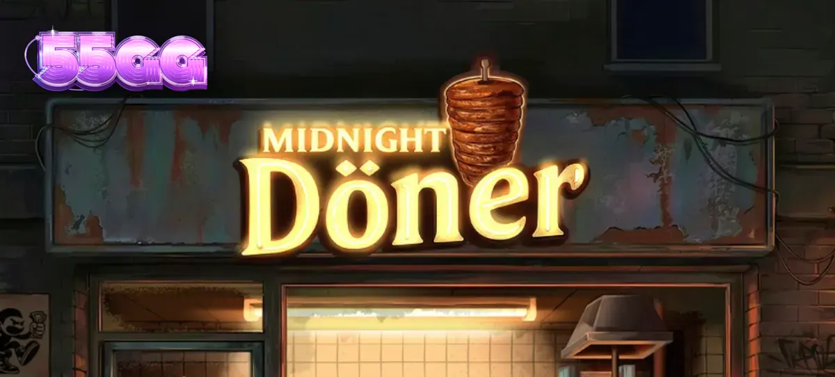 Interface do jogo Midnight Doner com símbolos de comida e molhos